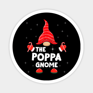 The Poppa Gnome Matching Family Christmas Pajama Magnet